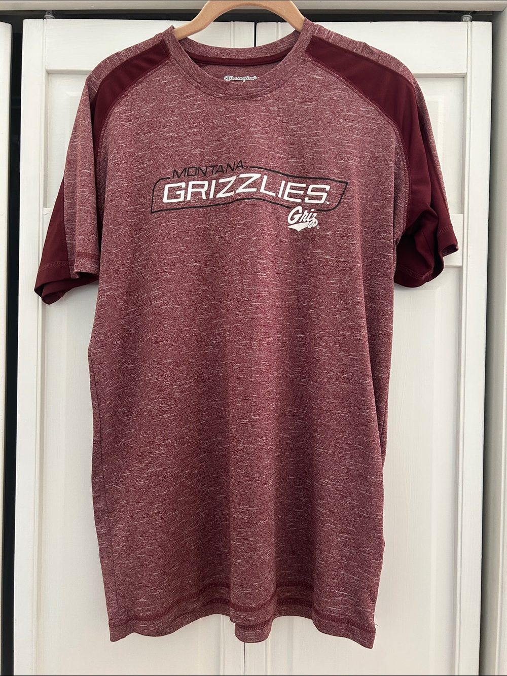 Champion Maroon Montana Grizzlies Short-Sleeve Tee